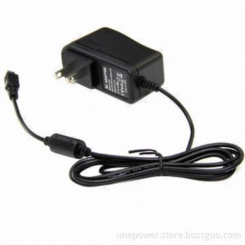 Replacement Wall Plug Tablet PC Charger for Lenovo, 5.2V 2A 10W, Micro USB Connector, Black Color